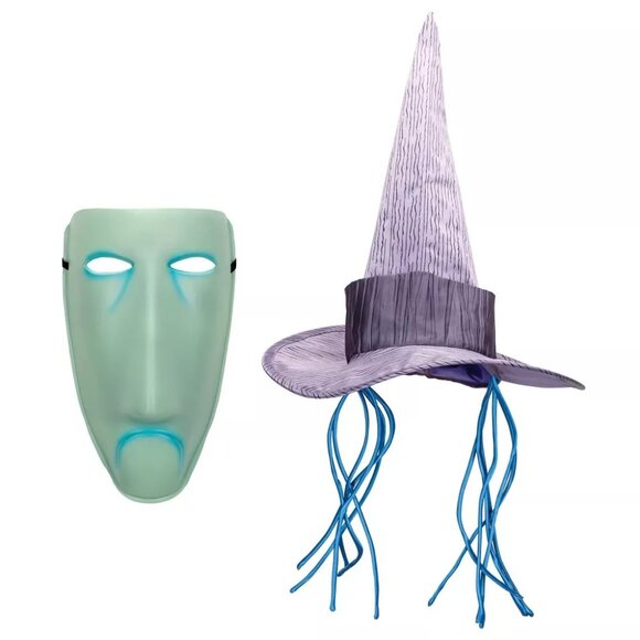 The Nightmare Before Christmas SHOCK Mask Hat Halloween Costume Accessory Set NW - Picture 4 of 4